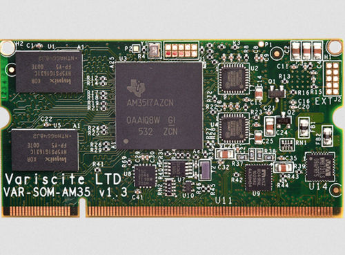Computer-on-Modul / TI Cortex A8 - VAR-SOM-AM35 - variscite - TI AM3517 / USB 2.0 / Ethernet