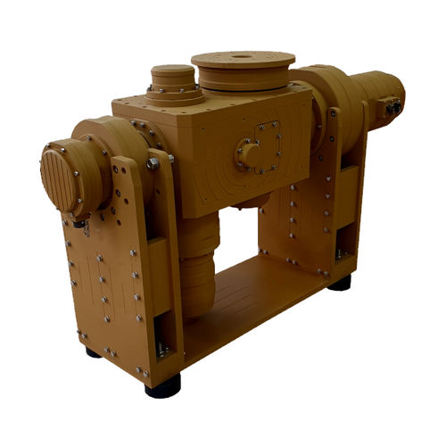 Motorisierter Positionierer - AZL100 series - LETRA - elektromechanisch / magnetisch-induktiv / drehbar