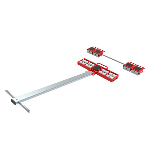Schwerlast-Fahrwerk - ECO-Skate MINI (NY) MN50L + MN50S - HTS Hydraulische Transportsysteme GmbH - für Transport / manuell / Rotation