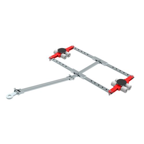 Schwerlast-Fahrwerk - ECO-Skate DUO (NY) iN80D 8to - HTS Hydraulische Transportsysteme GmbH - für 4-Punkt Auflage