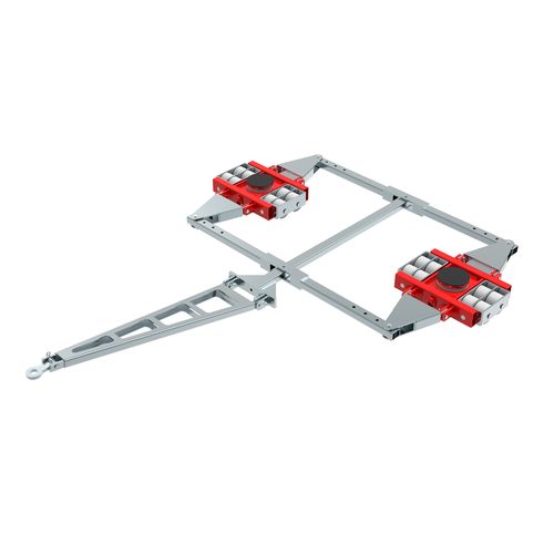 Schwerlast-Fahrwerk - ECO-Skate DUO XL (NY) XN40D 40to - HTS Hydraulische Transportsysteme GmbH - für Transport / für 4-Punkt Auflage