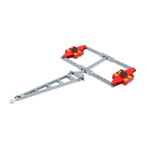 Schwerlast-Fahrwerk - ECO-Skate DUO XL (PU) X16D 16to - HTS Hydraulische Transportsysteme GmbH - für Transport / für 4-Punkt Auflage
