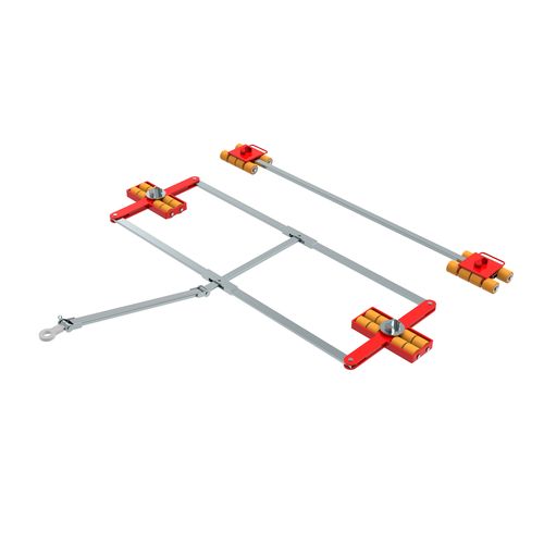 Schwerlast-Fahrwerk - ECO-Skate ISOCON IC120D + IC120S 24to - HTS Hydraulische Transportsysteme GmbH - für Transport / für Container / für 4-Punkt Auflage