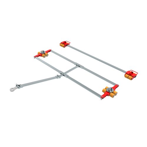 Schwerlast-Fahrwerk - ECO-Skate ISOCON IC60D + IC60S 12to - HTS Hydraulische Transportsysteme GmbH - für Transport / manuell / für Container