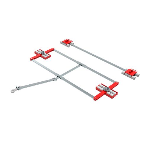 Schwerlast-Fahrwerk - ECO-Skate ISOCON ICN160D + ICN160S 32to - HTS Hydraulische Transportsysteme GmbH - für Transport / für Container / für 4-Punkt Auflage