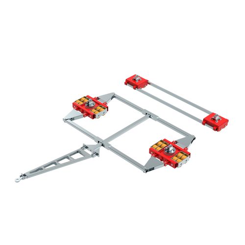Schwerlast-Fahrwerk - ECO-Skate ISOCON ICX32D + ICX32S 64to  - HTS Hydraulische Transportsysteme GmbH - für Transport / für Container / für 4-Punkt Auflage