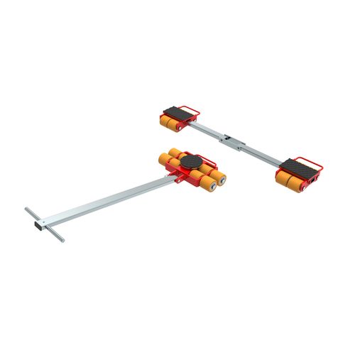 Schwerlast-Fahrwerk - ECO-Skate IDEAL (PU) i60L + i60S 12to - HTS Hydraulische Transportsysteme GmbH - für Transport / manuell