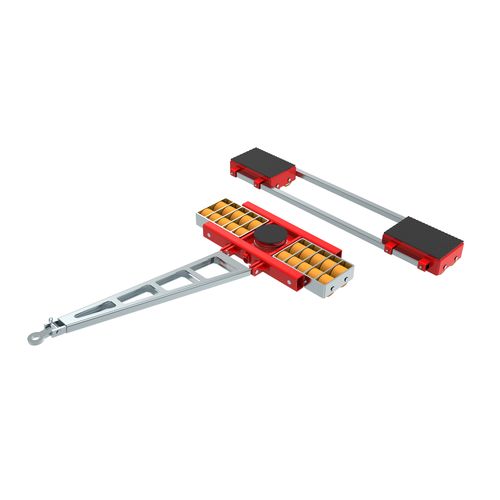 Schwerlast-Fahrwerk - ECO-Skate&reg; XL (PU) X40L + X40S - HTS Hydraulische Transportsysteme GmbH - für Transport / manuell