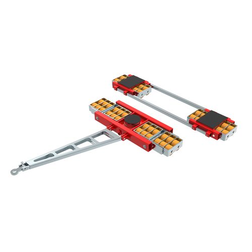 Schwerlast-Fahrwerk - ECO-Skate&reg; XL (PU) X48L + X48S - HTS Hydraulische Transportsysteme GmbH - für Transport / manuell