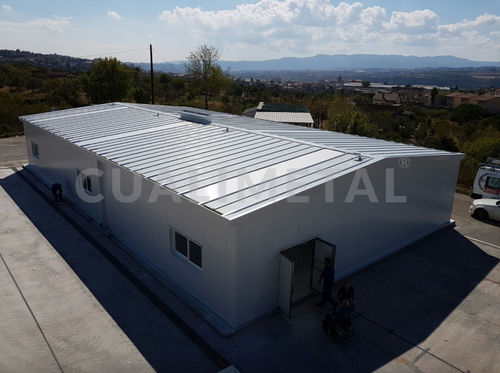 Modulares Gebäude - CUALIMETAL - Fertigbau / für Sport