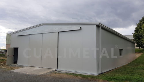 Modulares Gebäude - CUALIMETAL - Industrie / mit großen Abmessungen