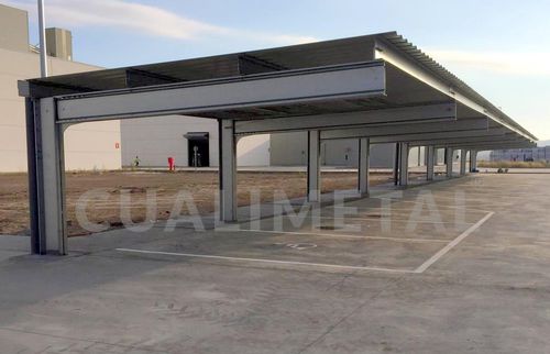 Solar-Carport - MARQUISOL&reg; - CUALIMETAL