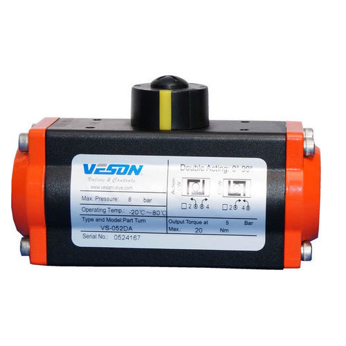 Pneumatischer Ventilantrieb - VS-052DA - pneumaticairactuator.com - drehbar / Kolben / doppeltwirkend