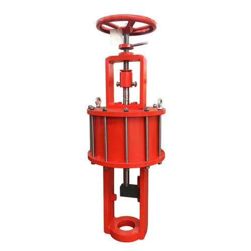Pneumatischer Ventilantrieb - pneumaticairactuator.com - linear / Kolben / Edelstahl