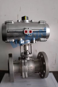 Pneumatischer Ventilantrieb - VS-083DA - pneumaticairactuator.com - drehbar / Zahnstangen-Ritzel / doppeltwirkend