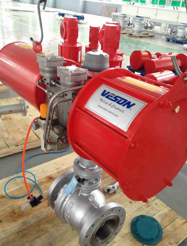 Kugelventil - VSF - pneumaticairactuator.com - pneumatisch / hydraulisch / Flansch