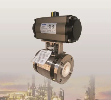 Kugelventil - VSF - pneumaticairactuator.com - pneumatisch / Absperr / für Öl