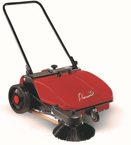 Handgeführte Kehrmaschine - BSW650M - Pharaon - manuell / für Außenbereich / Staub