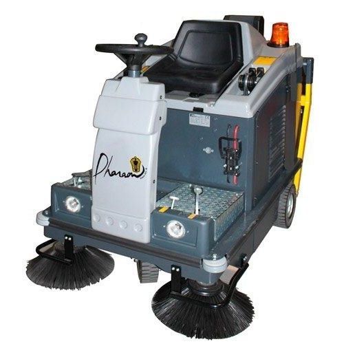 Aufsitzkehrmaschine - ANUBIS1230BTA - Pharaon - elektrisch / für Außenbereich / Staub