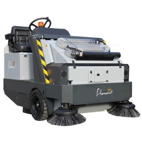 Aufsitzkehrmaschine - MAX1700D - Pharaon - mit Batterie / Diesel / für Außenbereich