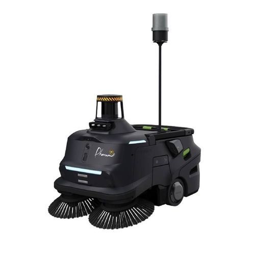 Autonome Kehrsaugmaschine - ISIS MAX - Pharaon - mit Batterie / für den Innenraum / Staub