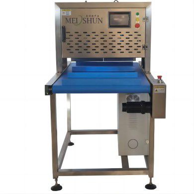 Ultraschall-Keksschneidemaschine - HDMS-DJB600P - Handan City Meishun Machinery Co.,Ltd - rechteckig / rund / automatisch