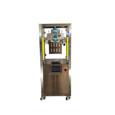 Ultraschall-Keksschneidemaschine - HDMS-DJB600H - Handan City Meishun Machinery Co.,Ltd - rechteckig / rund / automatisch