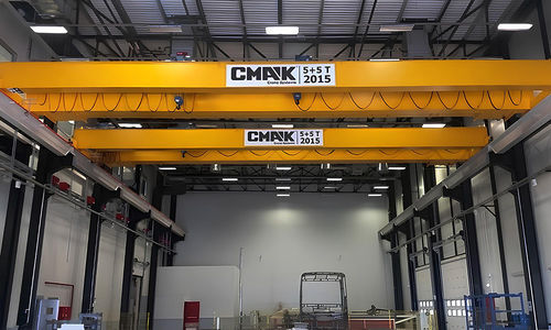 Einträger-Laufkran - CMAK Crane Systems - Zweiträger / für Intensiveinsatz