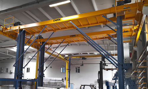 Maßgefertigter Brückenkran - CMAK Crane Systems - Einschienen / Aluminium / mit Windwerk