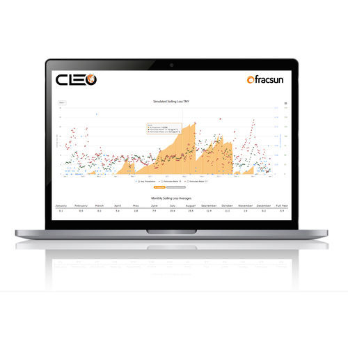 Modellierung Software - CLEO - Fracsun Inc - machine learning / für Sonnenkraftwerk