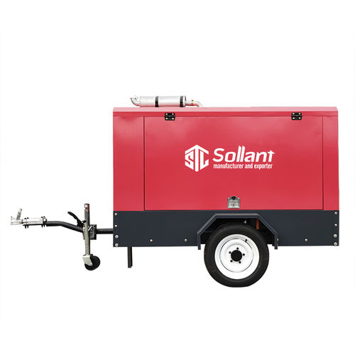 2-Schrauben-Kompressor - SLTDP-70 - Shanghai Sollant Energy Saving Technology Co., Ltd - Luft / dieselbetrieben / mobil
