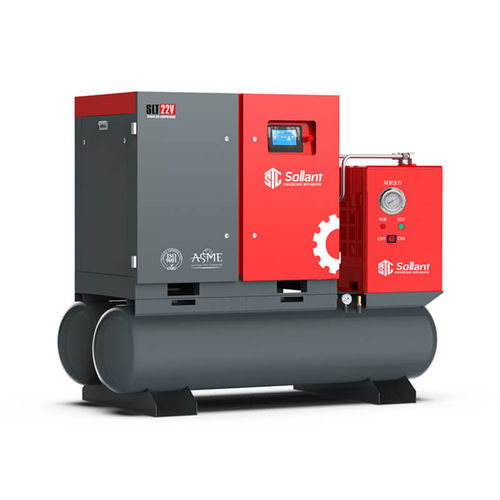 Schraubenkompressor - SLTI-22V - Shanghai Sollant Energy Saving Technology Co., Ltd - Luft / Stickstoff / mit Elektromotor