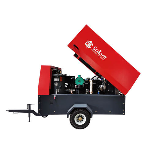 2-Schrauben-Kompressor - SLTDP-29 - Shanghai Sollant Energy Saving Technology Co., Ltd - Luft / dieselbetrieben / mobil
