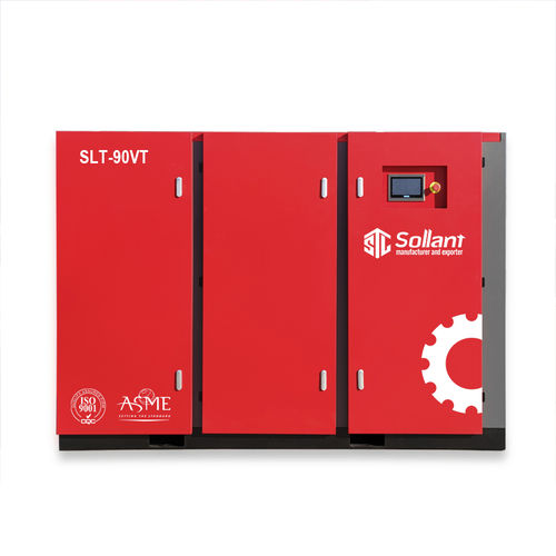Schraubenkompressor - SLTT-55V - Shanghai Sollant Energy Saving Technology Co., Ltd - Luft / elektrisch / stationär