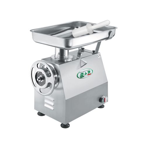 Industrieller Fleischwolf - TCB series - S.A.P. SRL - für Frischfleisch / Tisch / mit manueller Beschickung