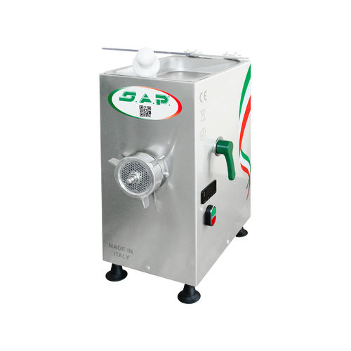 Industrieller Fleischwolf - TCR series - S.A.P. SRL - gekühlt / Tisch / 400V dreiphasig