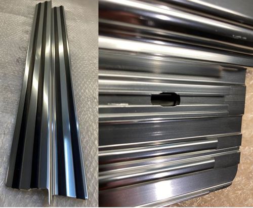 Hartanodisierung - Anodized scuffplate - Mario Fernando Group Srl - Chromsäure / Aluminium / Edelstahl