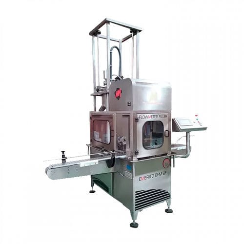 Volumetrische Abfüllmaschine - FM series - Emerito S.L. - automatisch / für Glasflaschen / für Töpfe
