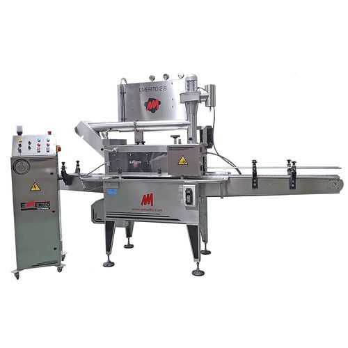 Linearer Verschliesser - Emerito 2.8 M2 - Emerito S.L. - vollautomatisch / für Twist-Kapseln / für PET-Flaschen