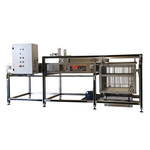 Be- und Entladesystem / Korb - Emerito S.L. - halbautomatisch / für Behälter / automatisch