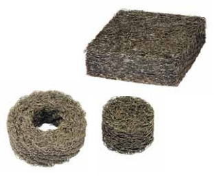 Runde elastische Lagerung - WG series - Weforma - quadratisch / Metall / Edelstahl