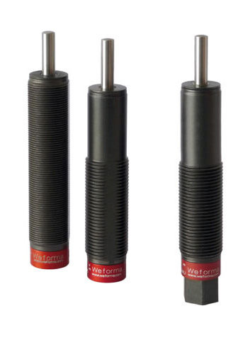 Stoßdämpfer - max. 120 °C | WP-M series - Weforma - hydraulisch / für Maschinen / Kolben