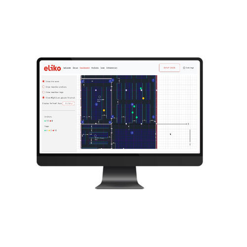 RTLS-Software - Eliko Location Technologies OU - Positionierung / Ortung / zur sozialen Distanzierung