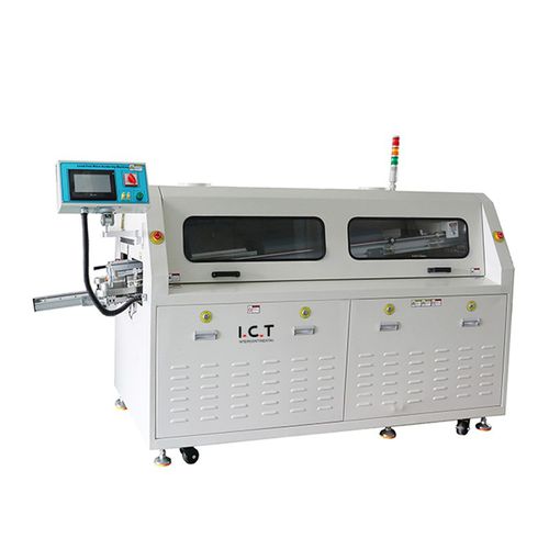 Wellenlötmaschine - W series - Dongguan ICT Technology Co.,Ltd - Reflow / PLC-gesteuert / PCB