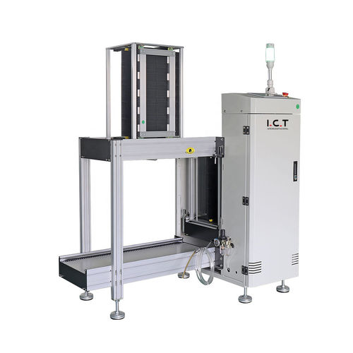 Be- und Entladesystem / für ein- und zweiseitige Platinen - LD/UL series - Dongguan ICT Technology Co.,Ltd - modular / pneumatisch