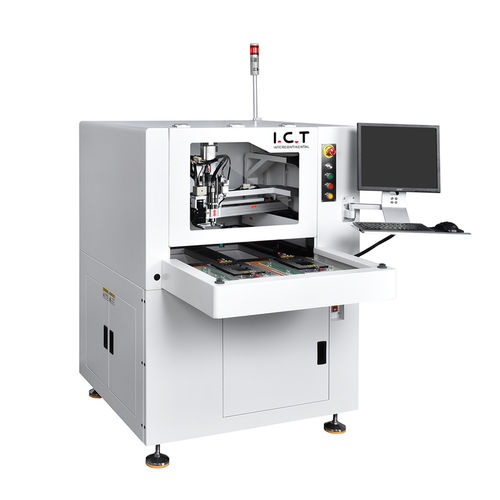 CNC-Konturfräsmaschine - I.C.T-5700 series - Dongguan ICT Technology Co.,Ltd - 1-Spindel / für die Luftfahrt / für Automobilanwendungen