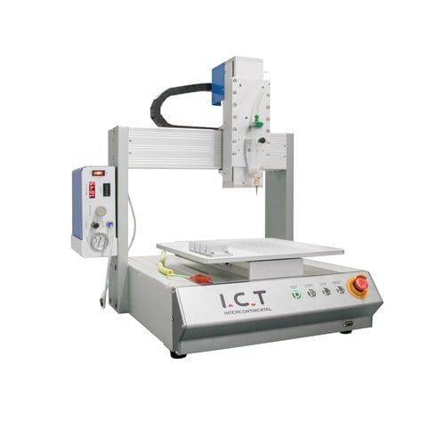 Klebstoff-Auftragsmaschine / Desktop - I.C.T-S series - Dongguan ICT Technology Co.,Ltd - für die Elektronik / für die Halbleiterindustrie