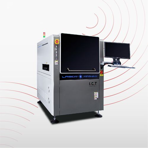 Faserlaser-Markiermaschine - I.C.T series - Dongguan ICT Technology Co.,Ltd - CO2-Laser / UV-Laser / Kunststoff