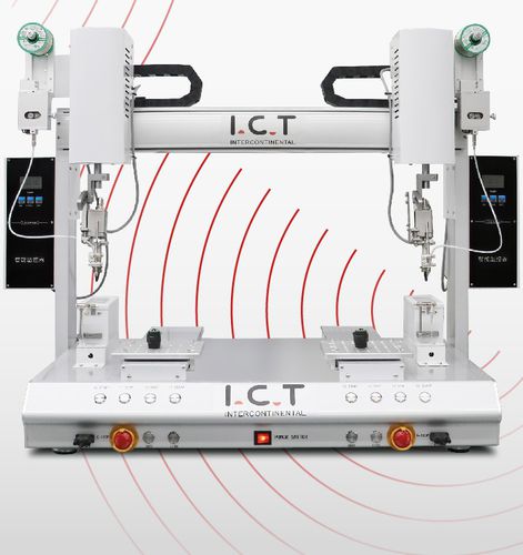 Roboterlötmaschine - I.C.T-SR250DD - Dongguan ICT Technology Co.,Ltd - Hochfrequenz / PCB / Tisch