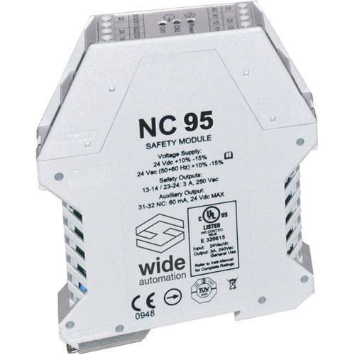 Schaltrelaismodul - NC95 - WIDE Automation - Sicherheit / Hutschienen